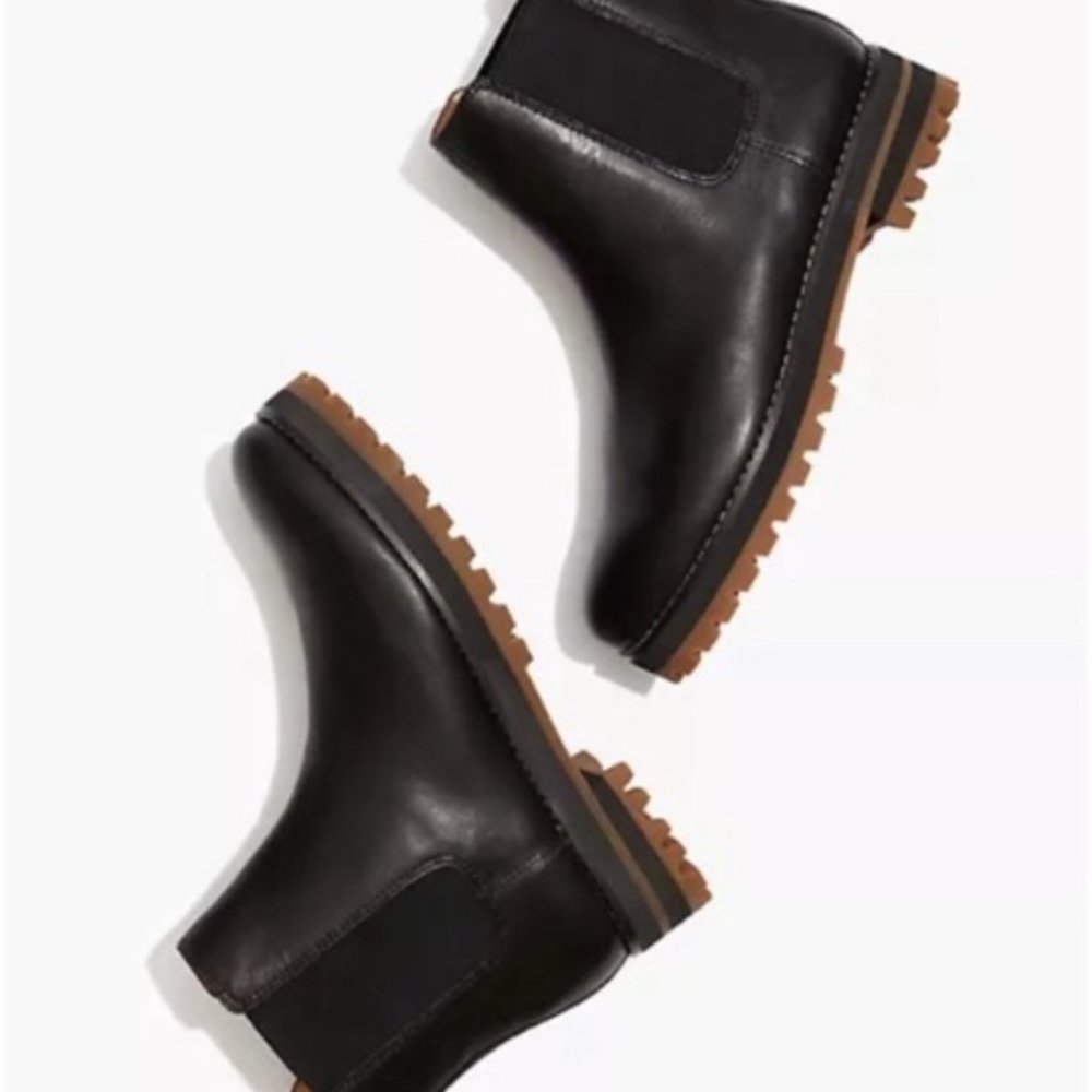 Madewell women black boots